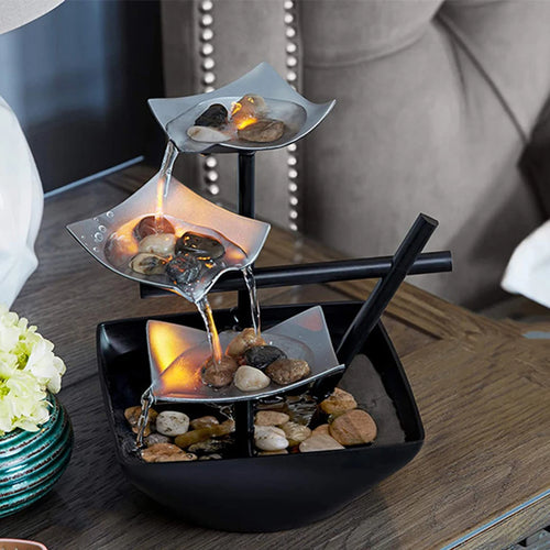 Relaxation Indoor Tabletop Fountain Tabletop Fountain for Interior Decoration Tabletop Fountains Gifts