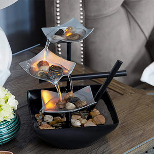 Relaxation Indoor Tabletop Fountain Tabletop Fountain for Interior Decoration Tabletop Fountains Gifts