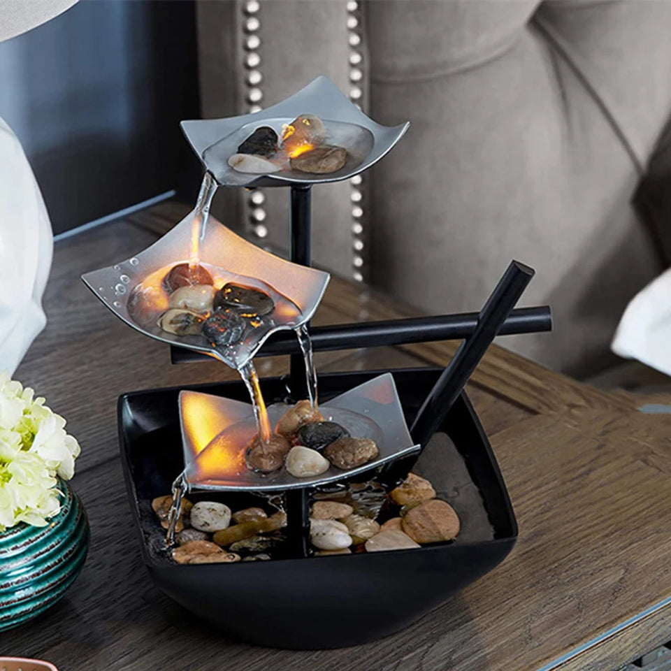 Relaxation Indoor Tabletop Fountain Tabletop Fountain for Interior Decoration Tabletop Fountains Gifts