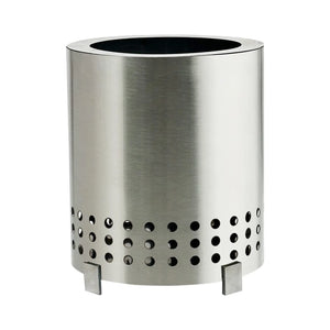 Tabletop Fire Pit Small Smokeless Fire Pit for Smores Indoor Fire Pit Tabletop Fueled by Pellets or Wood
