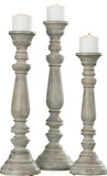 Schoenfeld Wood Tabletop Candlestick