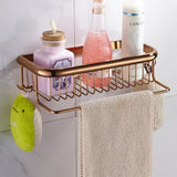 Gold Bathroom Shelf Total Brass Soap Holder 30Cm/45Cm Bathroom Shelves Bathroom Shampoo Holder Basket Bathroom Holder