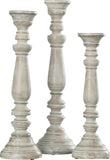 Schoenfeld Wood Tabletop Candlestick