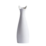 Promotion Sale!  Horticultural Water Basin Creative Simple Vase Ceramic Decoration Table Model Room Porch Decoration Ware Soft Decoration, Flower Pots Clearance Sale White