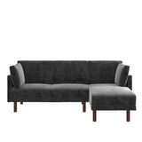 Clair Coil Reversible Sectional Futon