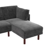 Clair Coil Reversible Sectional Futon