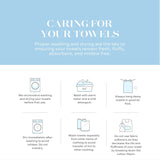Luxury Cotton Washcloths 13X13 Inch - 650 GSM Turkish Cotton | Hotel, Spa, Bathroom Face Towel | 12 Pack, Black