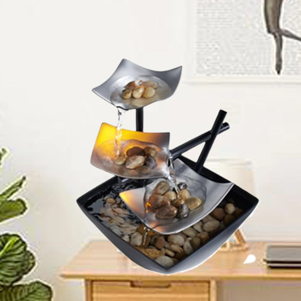 Relaxation Indoor Tabletop Fountain Tabletop Fountain for Interior Decoration Tabletop Fountains Gifts