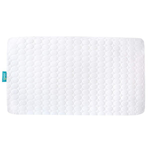 Crib Mattress Protector Pad Waterproof, Toddler Machine Washable & Dryer Fit Baby Bed Mattress Protector (Standard Size 52” X 28”)