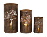 12'' H Metal Tabletop Votive Holder