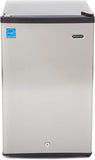 CUF-301SS Energy Star 3.0 Cubic Feet Upright Freezer, 21" D X 19.5" W X 33.5" H, 3, Stainless Steel