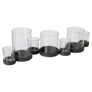 Lush 7 Piece Tabletop Hurricane Set