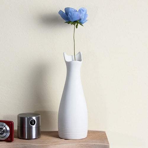 Promotion Sale!  Horticultural Water Basin Creative Simple Vase Ceramic Decoration Table Model Room Porch Decoration Ware Soft Decoration, Flower Pots Clearance Sale White