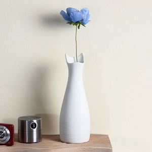 Promotion Sale!  Horticultural Water Basin Creative Simple Vase Ceramic Decoration Table Model Room Porch Decoration Ware Soft Decoration, Flower Pots Clearance Sale White