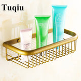Gold Bathroom Shelf Total Brass Soap Holder 30Cm/45Cm Bathroom Shelves Bathroom Shampoo Holder Basket Bathroom Holder